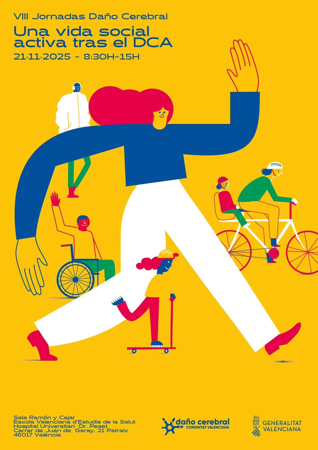 VIII Jornadas de Daño Cerebral: “Una vida social activa tras el DCA”
