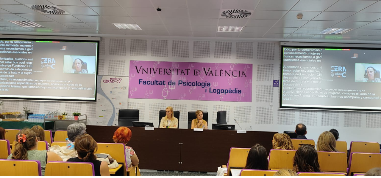 Mujeres CERMI-CV exige incorporar de forma transversal la discapacidad en las estrategias políticas contra la trata y la explotación sexual