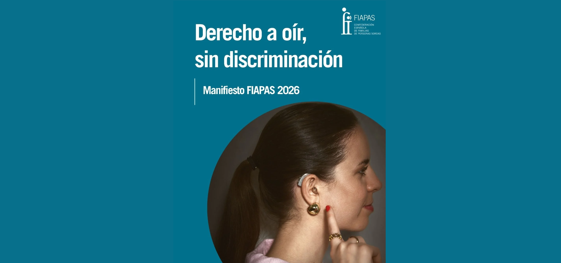 CERMI-CV, a través de HELIX-CV, apoya la reivindicación de FIAPAS por el derecho a oír sin discriminación